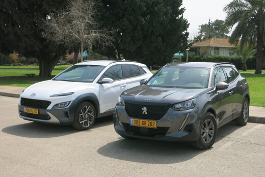 מבחן השוואתי: יונדאי קונה הייבריד מול פיג'ו 2008 דיזל